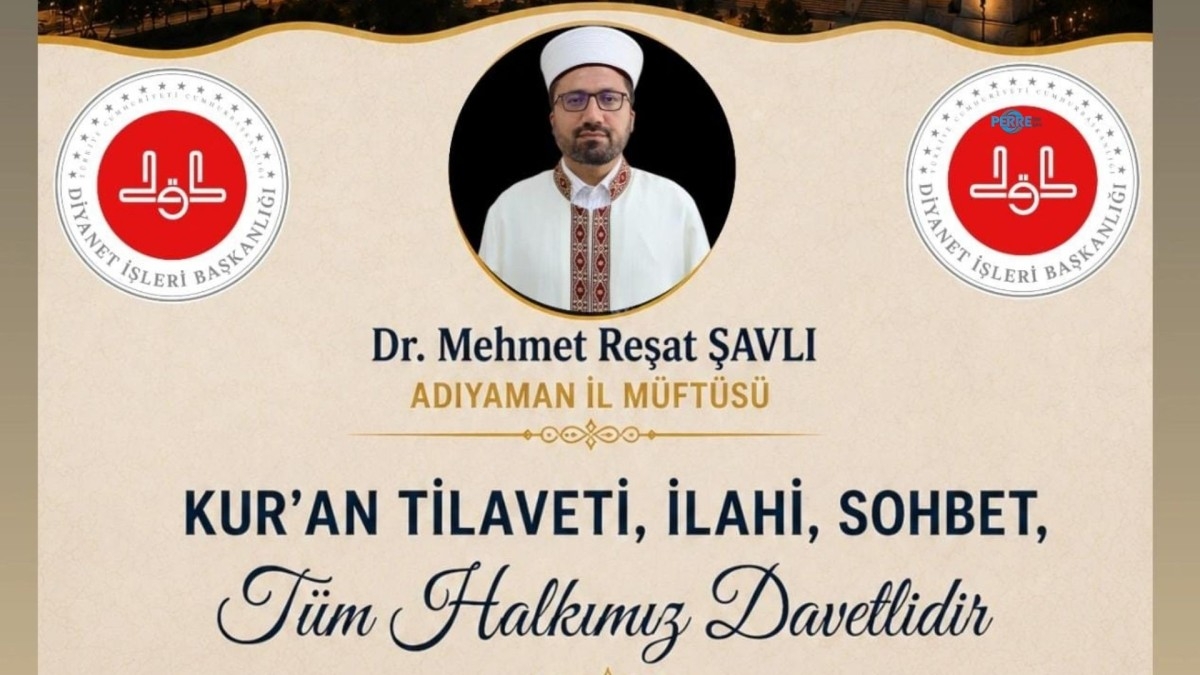 Müftülükten Mevlid Kandili daveti: Kur'an tilaveti, ilahi ve sohbet Meydan Camii'nde